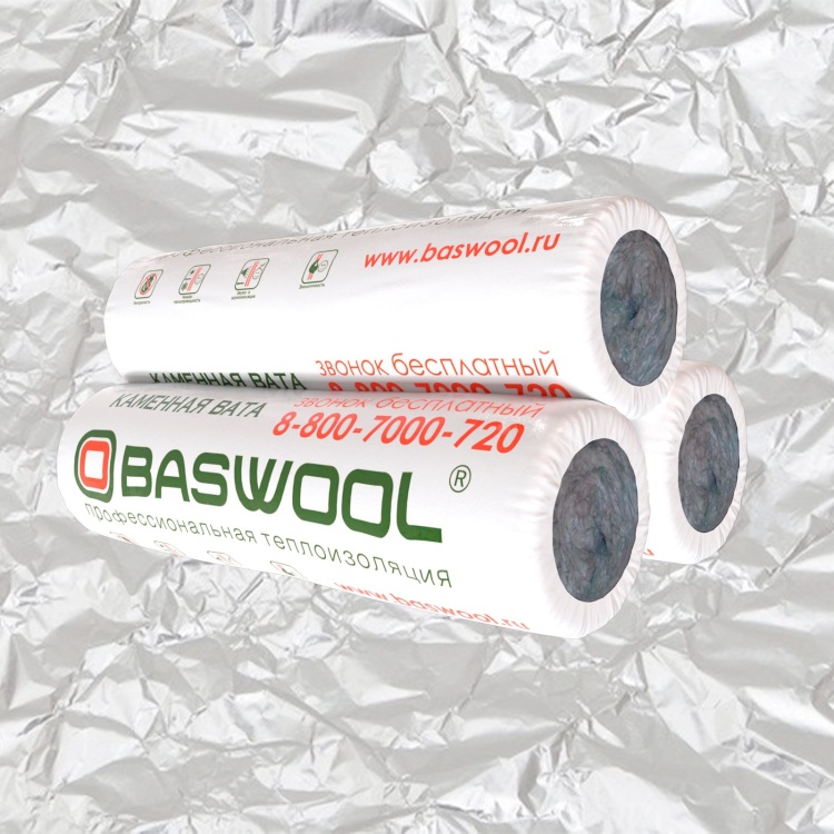 Мат прошивной BASWOOL  МП-75 2000х1200х120 мм